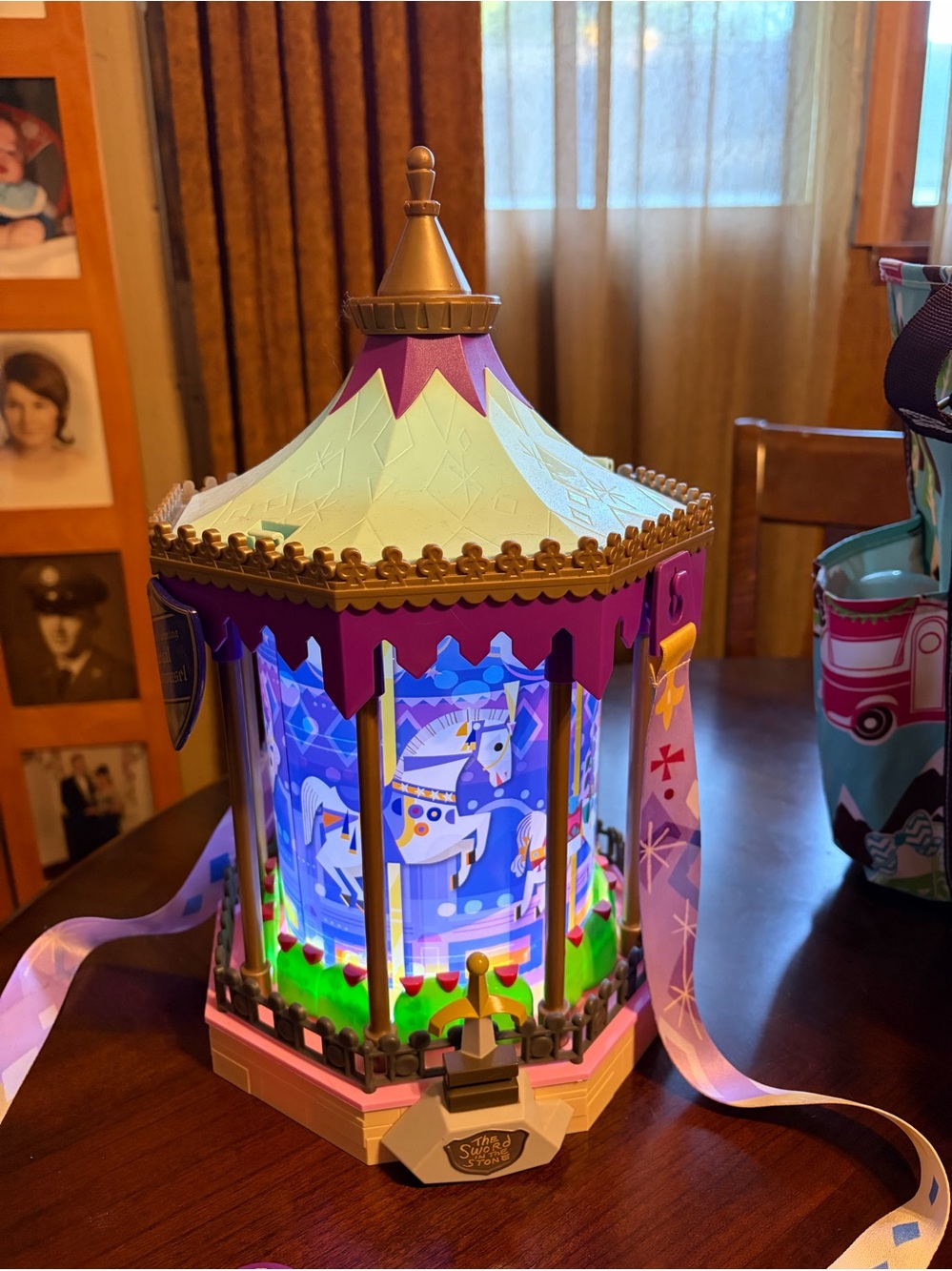 Disney Whimsical Carousel Musical Popcorn Bucket
